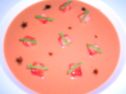 Gazpacho mit Erdbeeren