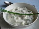 Pikante Joghurt-Gurkensuppe